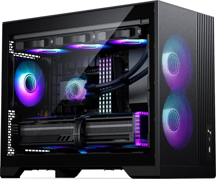 Phanteks XT M3 Black, schwarz, M25, inkl. 3x Lüfter, Glasfenster