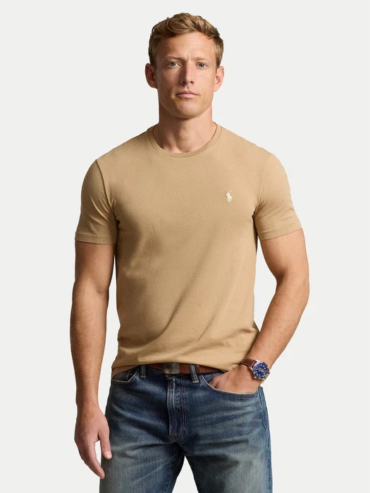 Ralph Lauren Label-Stitching T-Shirt kurzarm (Herren)