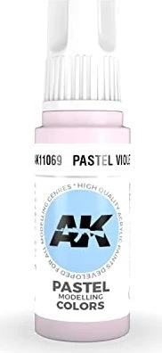 AK-Interactive 3rd Gen Acrylic Colors Pastel Modelling Colors pastel violet, 17ml
