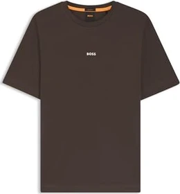 Hugo Boss TChup T-Shirt kurzarm open brown (Herren)