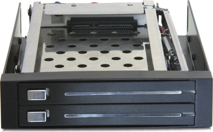 DeLOCK 3.5" Wechselrahmen für 2x 2.5" SATA