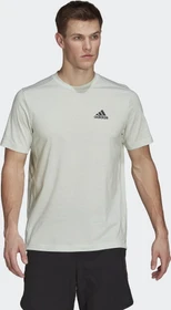 adidas Aeroready Designed 2 Move Feelready Sport Funktionsshirt kurzarm linen green/white (Herren)