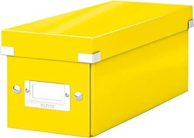 Leitz Click & Store WOW CD Aufbewahrungsbox, gelb