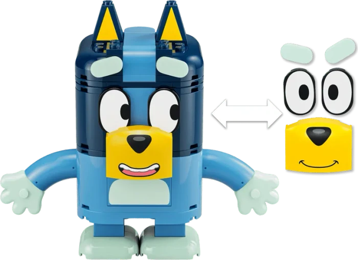LEGO Bluey - Blueys Familie aus LEGO Steinen