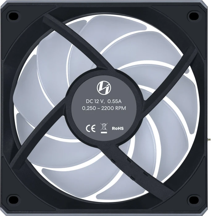 Lian Li Uni Fan CL Wireless, schwarz, 120mm