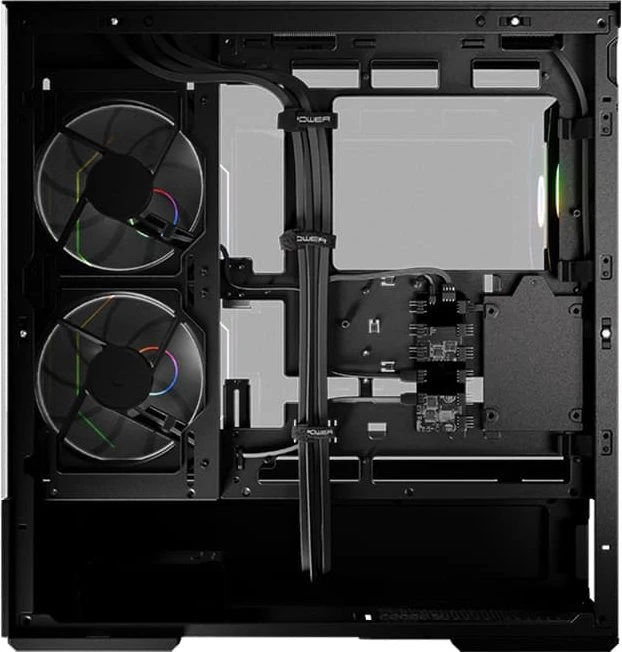 LC-Power Gaming 812B Onyx Vision, schwarz, Glasfenster