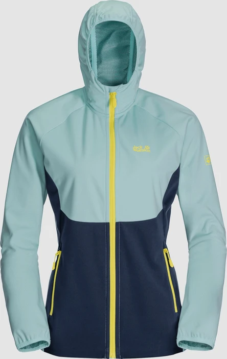 Jack Wolfskin Go Hike Softshell Funktionsjacke dark indigo (Damen)