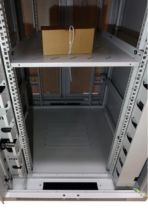 Allnet SNB 19" Wandschrank 32HE, Blechtür, IP20, RAL 7035, 1000mm tief