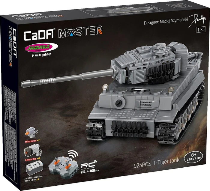 CaDA RC Tiger Tank