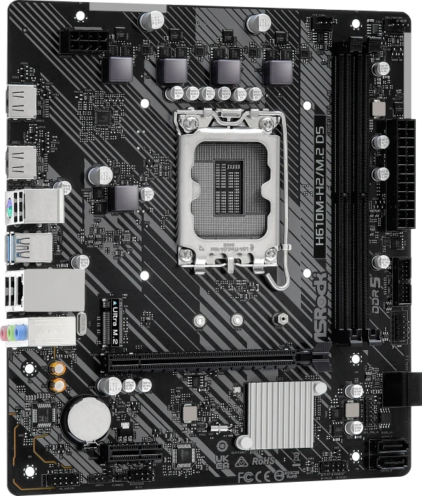ASRock H610M-H2/M.2 D5 (Intel 1700)