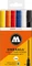 Molotow ONE4ALL 127HS 2mm Acrylmarker Basic-Set 1 sortiert, 6er-Set, Etui Vorschaubild