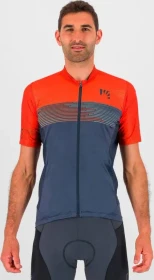 Karpos Green Fire Trikot kurzarm outer space/tang. tango (Herren)