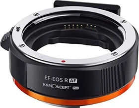 K&F Concept Autofokusadapter für Canon EF/EF-S auf Canon RF (Upgrade)