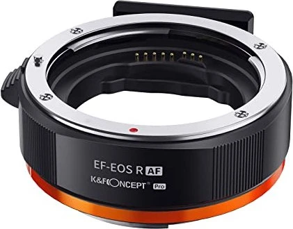 K&F Concept Autofokusadapter für Canon EF/EF-S auf Canon RF (Upgrade)