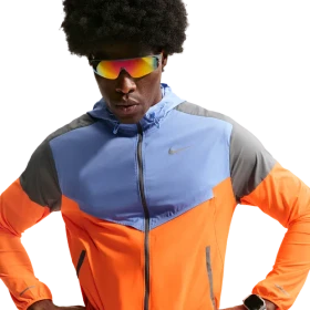 Nike Impossibly Light Windrunner Laufjacke total orange/royal pulse/smoke grey (Herren)