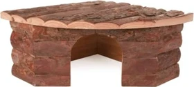 Trixie Eckhaus Jesper, Rindenholzcm, 42x30x15cm, braun