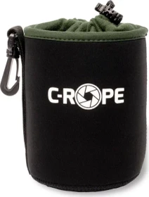 C-Rope Neopren Objektivbeutel mit Fleece-Fütterung M
