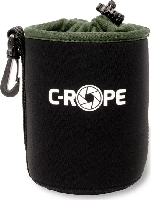 C-Rope Neopren Objektivbeutel mit Fleece-Fütterung M
