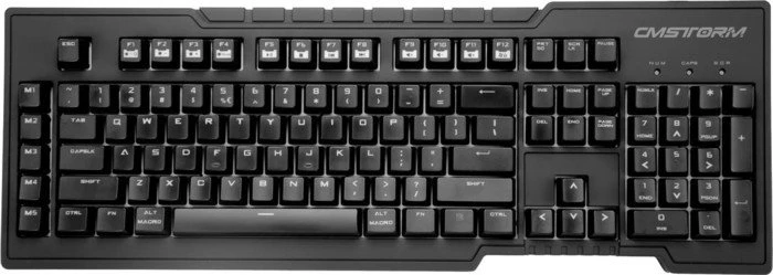 Cooler Master CM Storm Trigger Z, LEDs weiß, MX BROWN, USB, DE