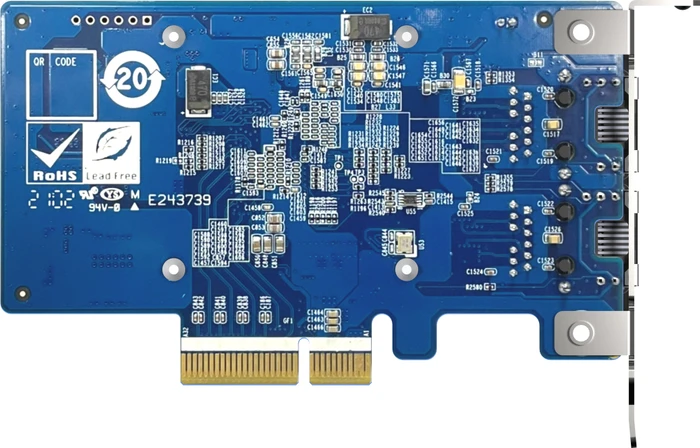 QNAP LAN-Adapter, 2x RJ-45, PCIe 3.0 x4