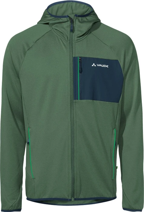 Vaude Tekoa Fleece II Jacke woodland/dark sea (Herren)