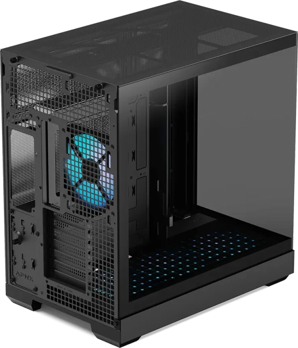 APNX V2-F Black, Glasfenster