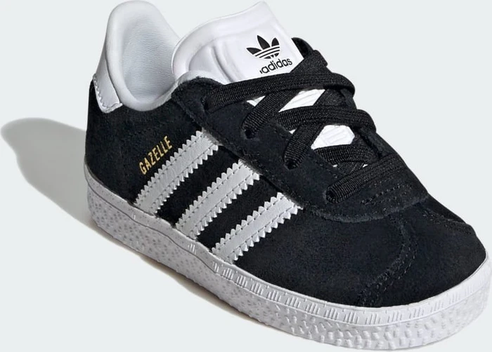 adidas Gazelle Comfort Closure Elastic Laces core black/cloud white (Junior)
