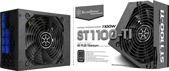 SilverStone Strider Titanium Series 1100W, ATX 2.4