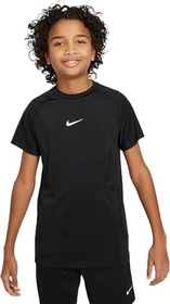 Nike Pro Dri-FIT Funktionsshirt kurzarm schwarz/weiß (Junior)