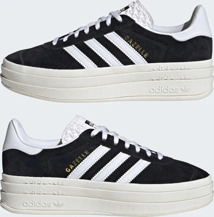 adidas Gazelle Bold core black/cloud white/core white (Damen)