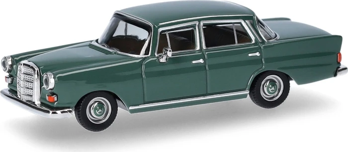 Herpa Mercedes-Benz 200 Heckflosse schwarz