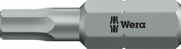 Wera 840/1 Z Innensechskant Bit 1/4", 6x25mm, 1 Stück