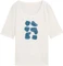 Tom Tailor Print T-Shirt kurzarm soft clear white (Damen) Vorschaubild