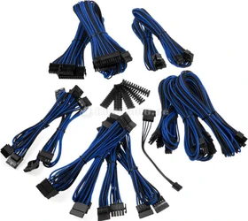 BitFenix Alchemy 2.0 BQT-SP11-Series Kabel Kit für Netzteile, schwarz/blau (BFX-ALC-BQTSP11KB-RP)