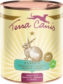 Terra Canis Kaninchen mit Zucchini, Amaranth und Bärlauch, 4.80kg (6x 800g)
