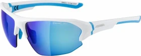 Alpina Lyron HR white matt-cyan/ceramic mirror blue