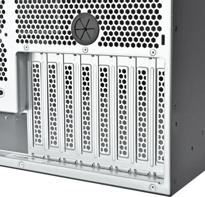 SilverStone RM53-502, Rackmount Server, schwarz/grau, 5HE, ATX