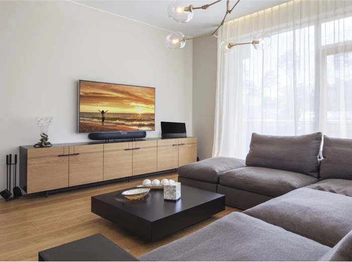 Hama DVB-T/DVB-T2-Zimmerantenne, Performance 55, flach, aktiv, schwarz