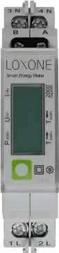 Loxone Modbus Energiezähler 1-Phasig, Stromzähler