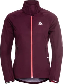 Odlo Zeroweight Pro Warm Laufjacke winetasting (Damen)
