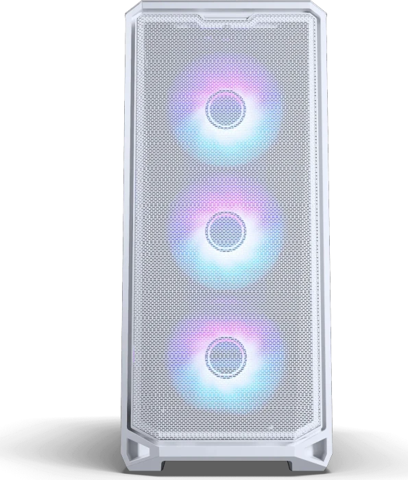 Phanteks Eclipse G400A, weiß, Glasfenster
