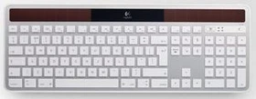 Logitech K750 Wireless Solar Keyboard für Mac silber, USB, US