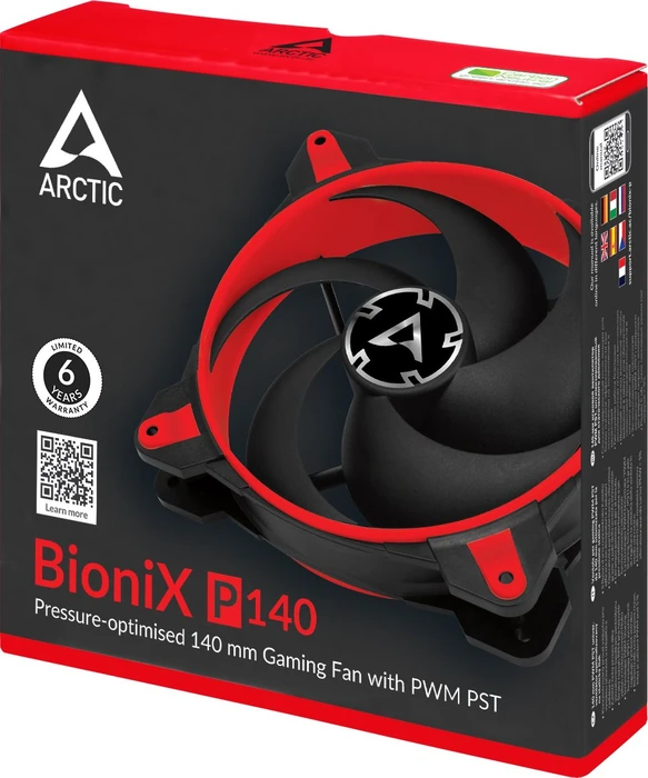 ARCTIC BioniX P140 PWM PST rot, 140mm