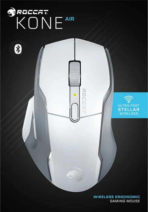Roccat Kone Air weiß, USB/Bluetooth