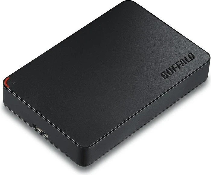 Buffalo MiniStation TV, schwarz, 2.5", 1TB, USB 3.0 Micro-B