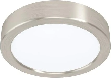Eglo Fueva 5 rund 16cm 11W 3000K Aufbauleuchte nickel matt