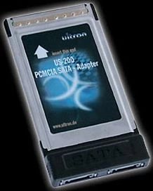 Ultron US-200, 1x SATA 1.5Gb/s, Cardbus