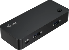 i-tec KVM HUB, 2x USB-A 3.0 [Buchse] (CAKVMHUB2A2C)