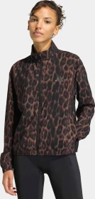 adidas Workout Essentials Leopard Woven Trainingsjacke earth strata/black (Damen)