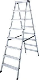 Krause Dopplo Alu 2-tlg. Stehleiter, 2x 8 Stufen